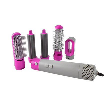5-in-1 Hair Dryer Brush – Multifunctional Hot Air Styler with Detachable Brush Head