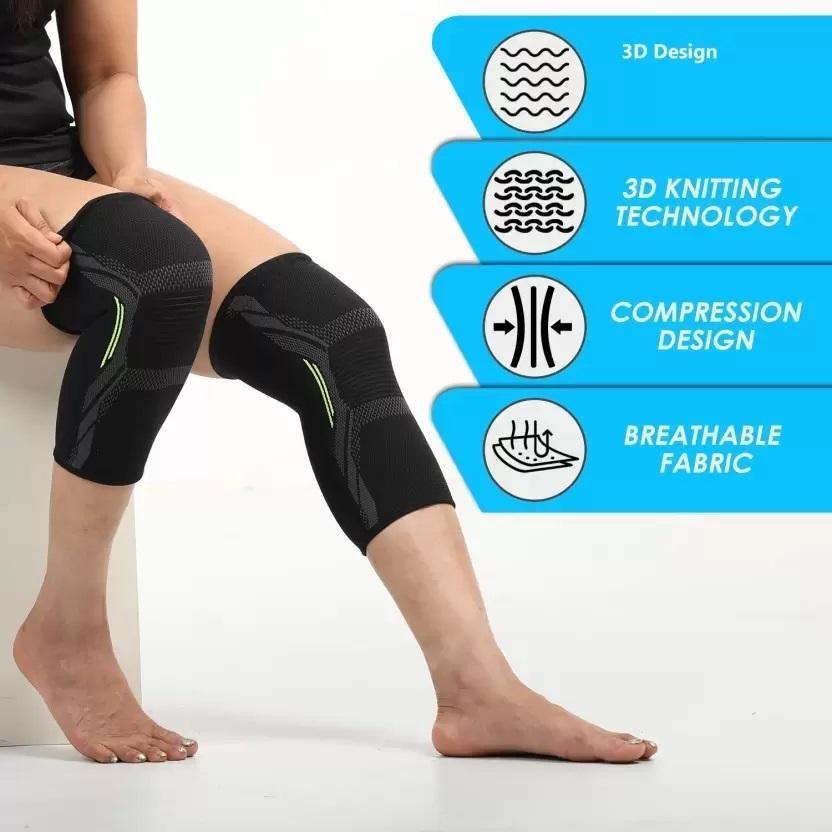 Knee Support Sleeves – Pain Relief & Joint Compression Support (One Pair)