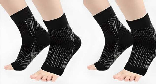 Swelling Arch Heel Socks – Yoga Sport Protect Socks for Pain Relief & Support (Pack of 2 Pair)